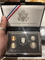 1995 Us Mint Premier Silver Proof Set