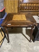 Wood Game Table