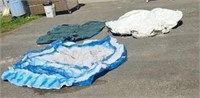 Air Mattress and 2 Rubber Rafts. Untested, source