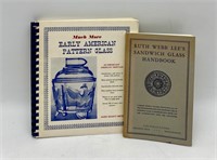 (2) Books on Glassware