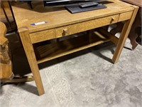 Library Table with Drawer