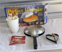 Perfect Pancake Easy Flip Pan and Batter Dispenser