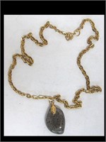 WYOMING MOSS AGATE NECKLACE