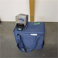 Powered Cooler bag and Fishing reel