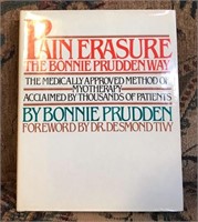 Pain Erasure by Bonnie Prudden Hardcover Book
