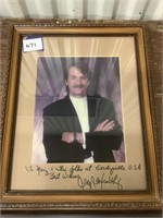 Signed Jeff Foxworthy framed photo
