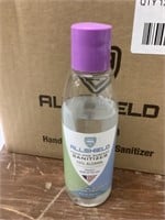 Two boxes of 8 oz bottles of AllShield hand and