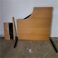 Corner desk -disassembled