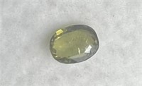 Natural Olive Green Ceylon Sapphire...3.62 Cts