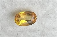 Natural Yellow Ceylon Sapphire...1.40 Cts
