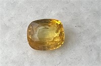Natural Yellow Ceylon Sapphire....3.89 Cts