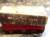 Vintage blasting cap box