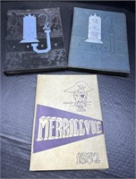(F) High School Year Books 1954 & 1955 Joliet
