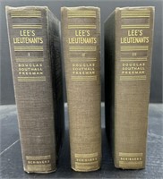 (F) Lot of Three Volumes, Lee’s Lieutenants/ A