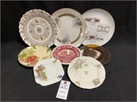 VTG Porcelain & Glass Plates & Bowl