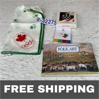 Vintage Olympic Collectibles and American Postcard