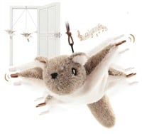 FLAPPING WINGS ANIMALS "Flying Squirrel" Cat Toy