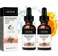 EELHOE 2PCS Skin Melanin Correcting Facial Serum