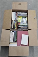 (YY) Box Lot Includes: Dictionaries, And A
