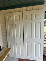 Six panel Bi Fold doors