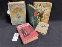 ANTIQUE Books Late 1800s/Early 1900s