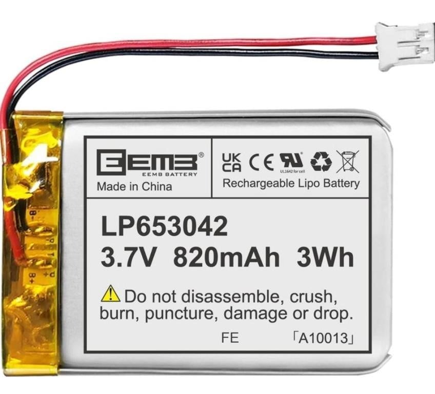 EEMB LP653042 Rechargeable Li-Ion Battery