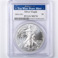2013-(W) Silver Eagle PCGS MS70