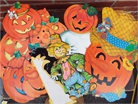 Vintage Halloween Die Cuts. Some double sided,