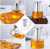 Mini Size Glass Stove Top Safe Teapot