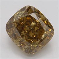 2.52ct,Brn. Yellow/VVS1,Type IIa GIA Diamond