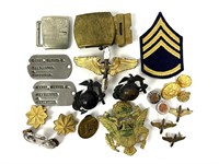 MILITARY PINS AND MORE