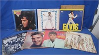 7 Assorted Elvis Records