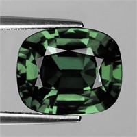 Natural Forest Green Sapphire 1.74 Cts {Flawless-V