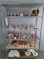 Large Lot Assorted Figurines And More
