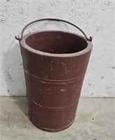 Wood well bucket