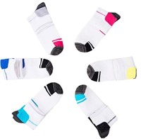 QUXIANG 5Pairs Unisex Compression Socks