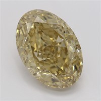 3.08ct,Brn. Yellow/IF,Type IIa GIA Diamond