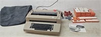 IBM typewriter w/supplies