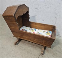 Wood cradle