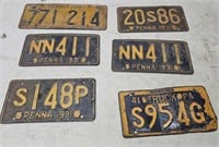 6 pa  license plates