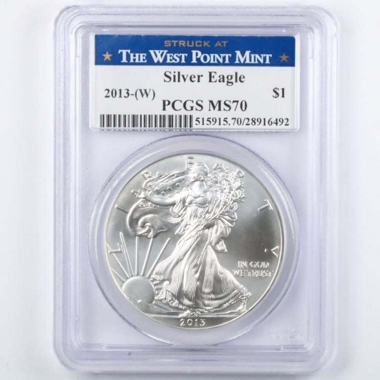 2013-(W) Silver Eagle PCGS MS70