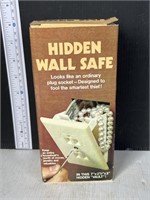 Hidden wall safe