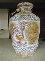 viintage Terracotta pottery Kokpelli Jar