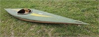 Apple line fiberglass kayak 158"l