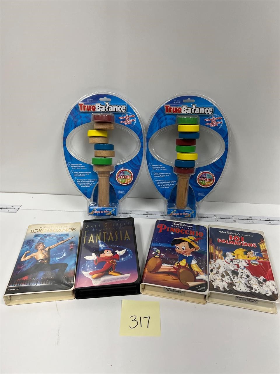 True Balance New Toys & VHS Disney Tapes