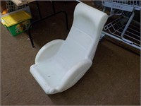 Plastic rocker or game chair