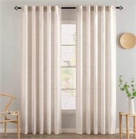 2Panel Sheer Linen Curtains