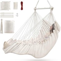 HAMMOCK CHAIR, HANGING CHAIR WITH 3 CUSHIONS AND