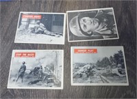 VINTAGE WWII COLLECTOR CARDS