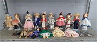15x The Bid Vintage Ideal Dolls